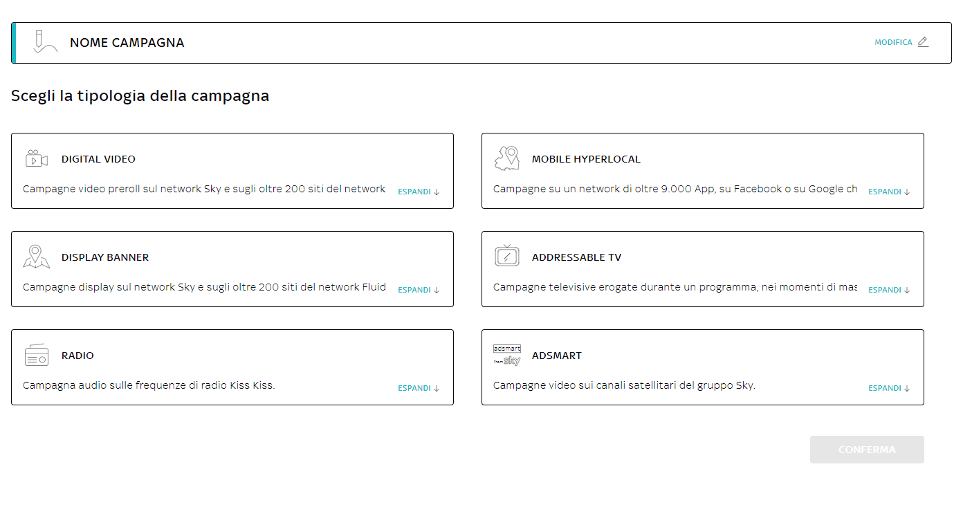 Sky advertising manager
