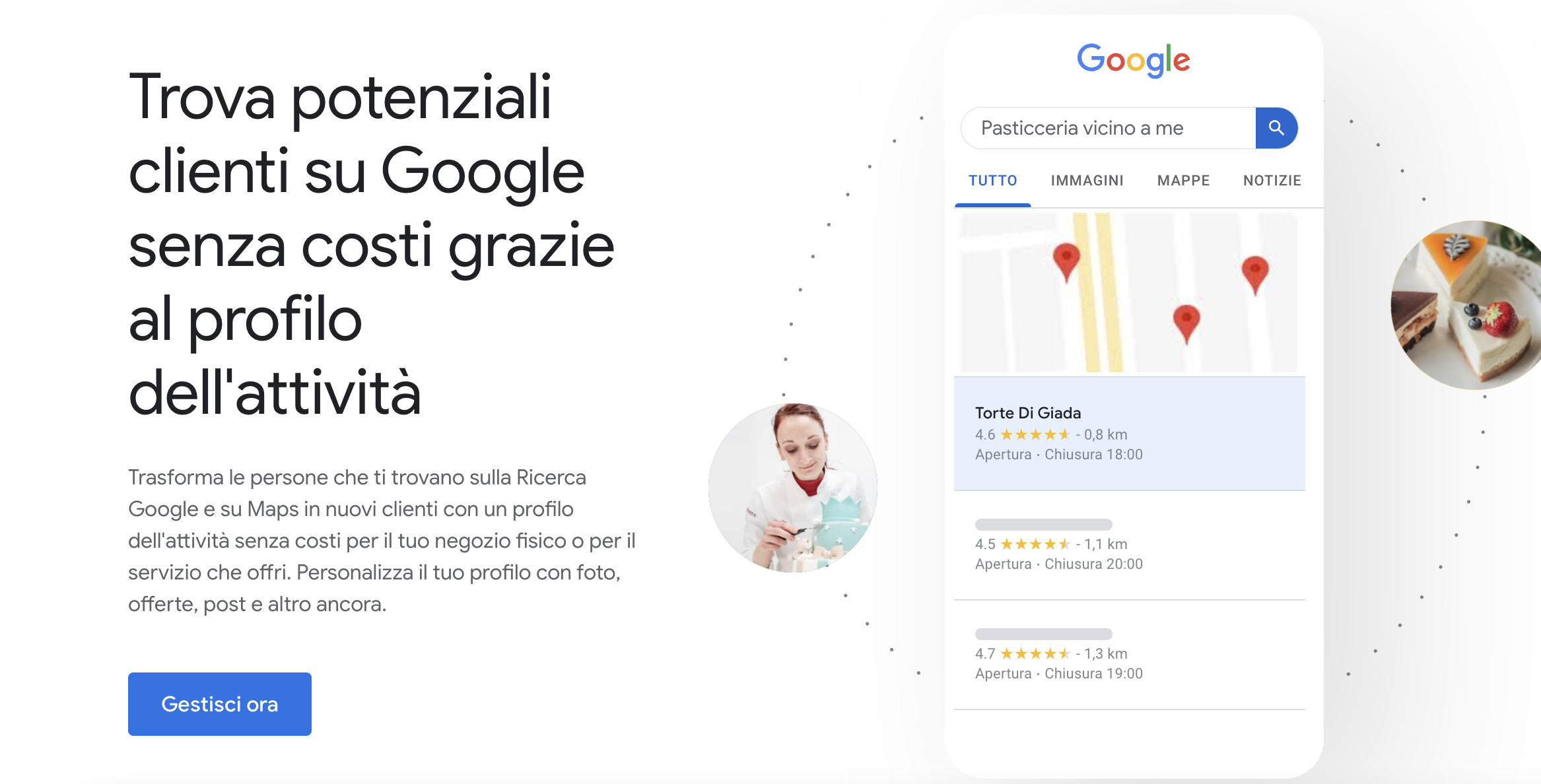 account google profilo attività
