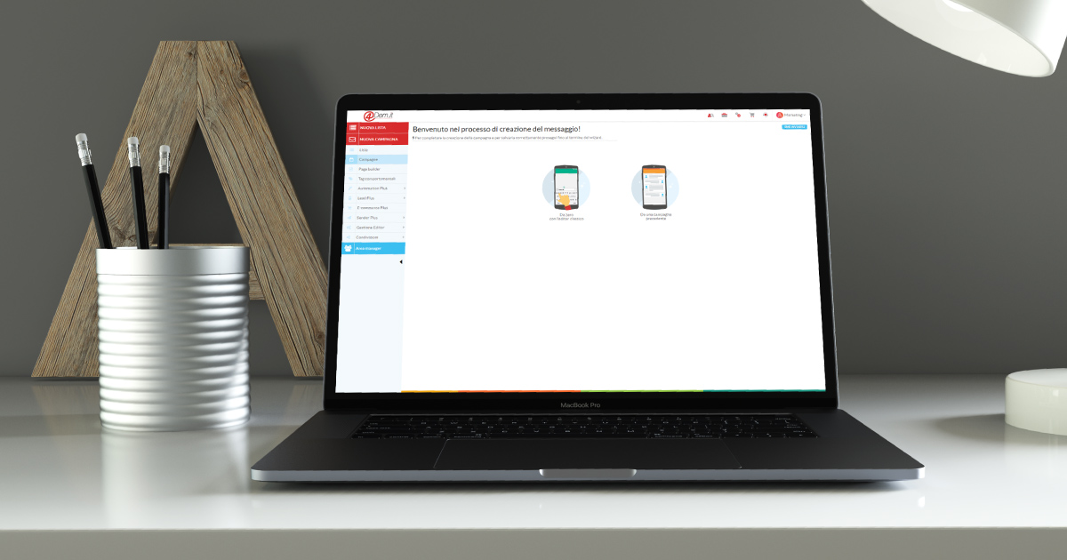 computer con sms marketing