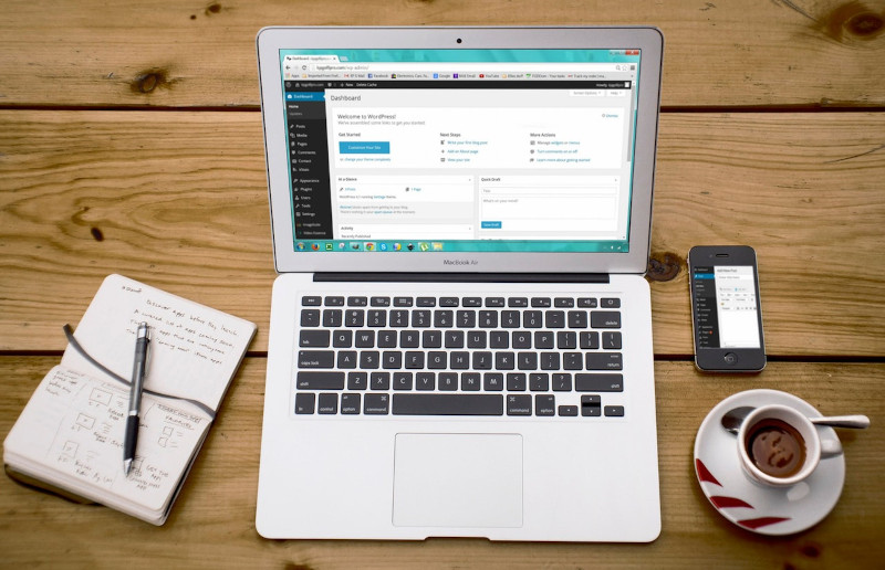 computer usato per il corporate blogging