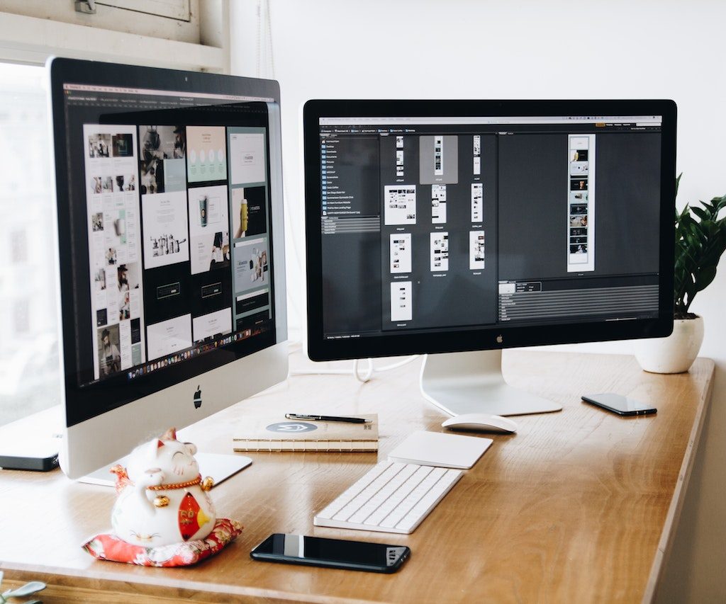 vari esempi di web design trend